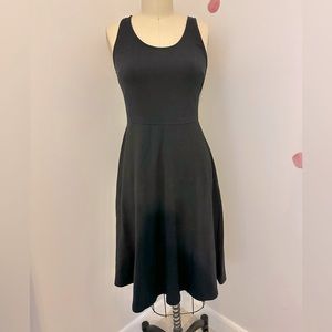 Women’s Black Sleeveless A-Line Dress